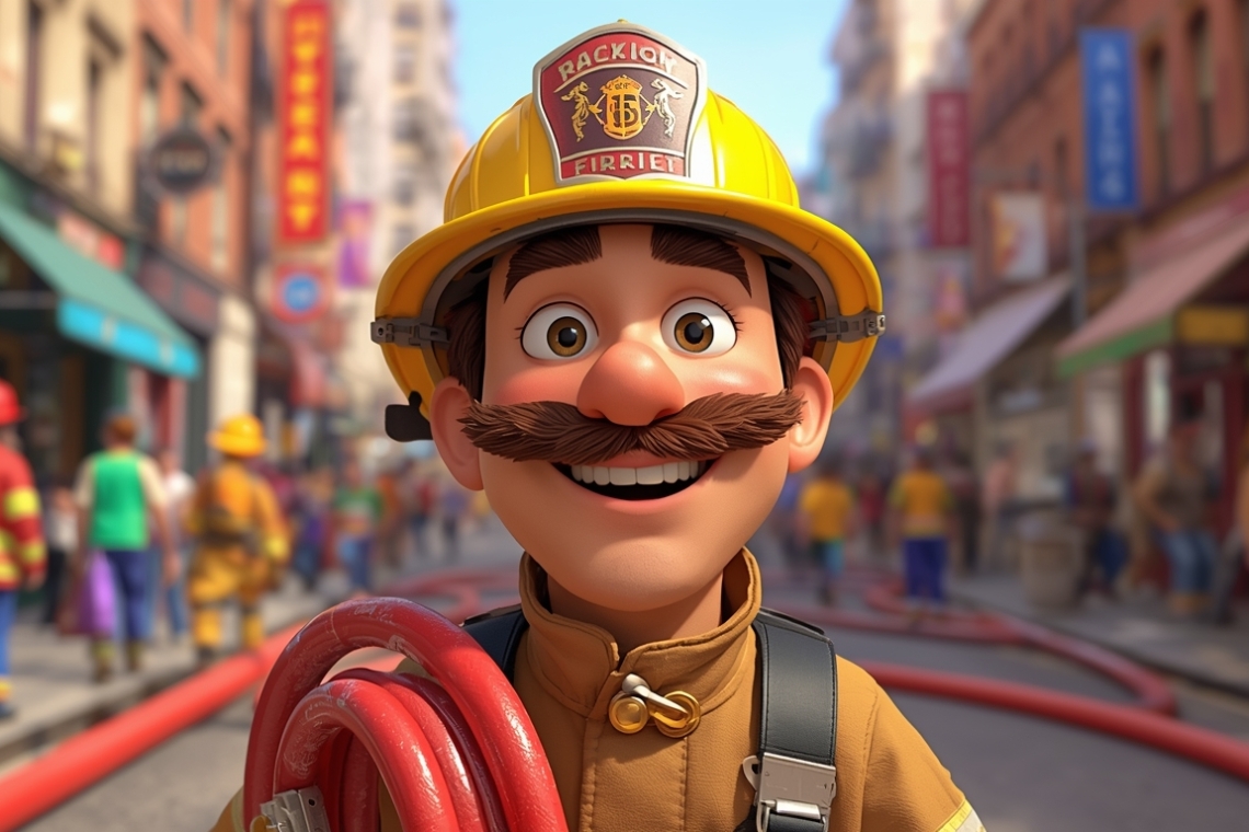 Ο Πυροσβέστης κύριος Γιώργος